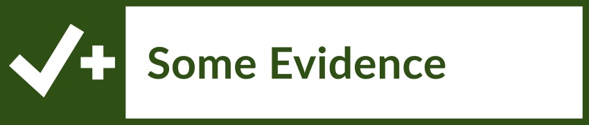 Evidence Rating Icon - Some Evidence