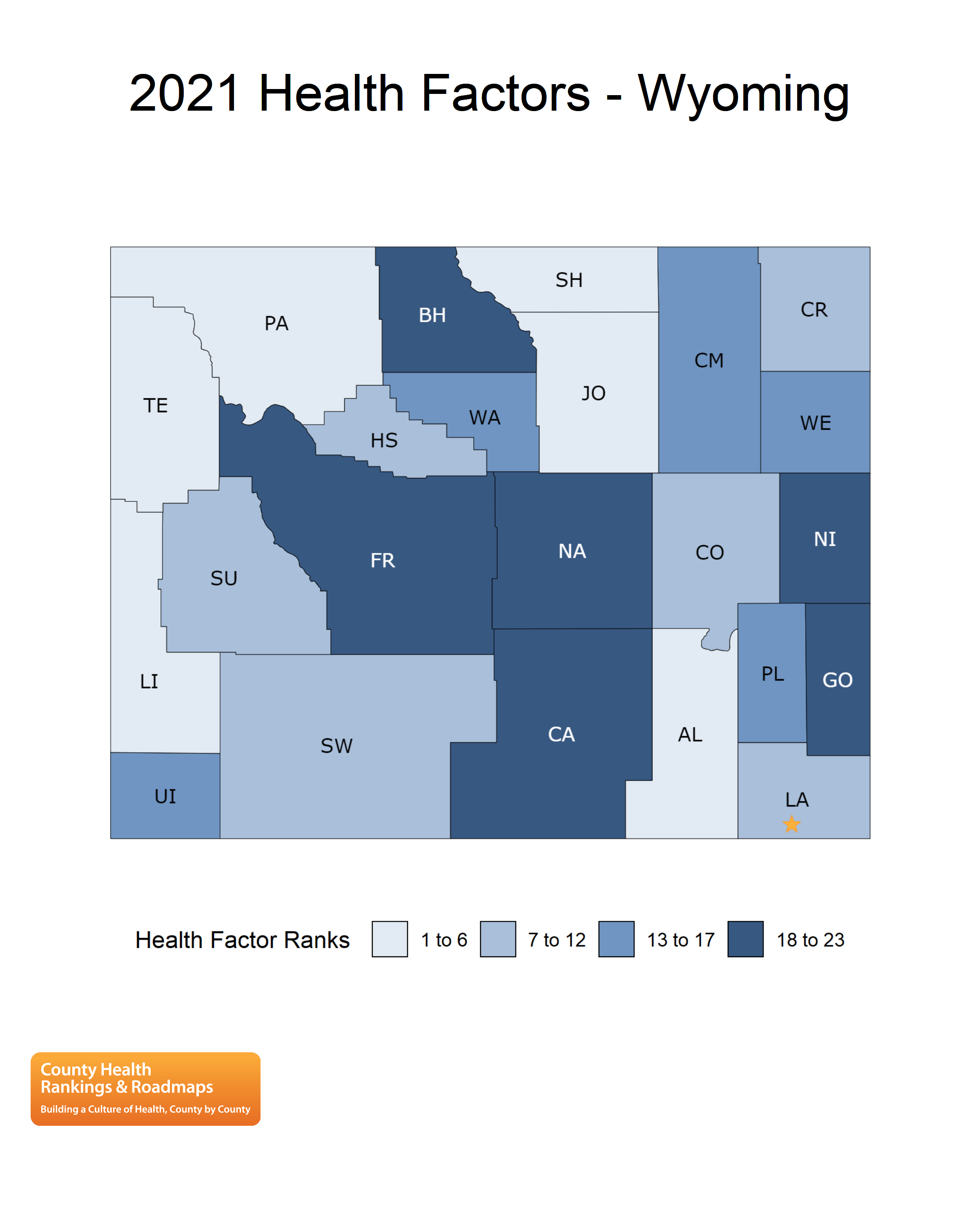 Wyoming County Health Rankings Roadmaps