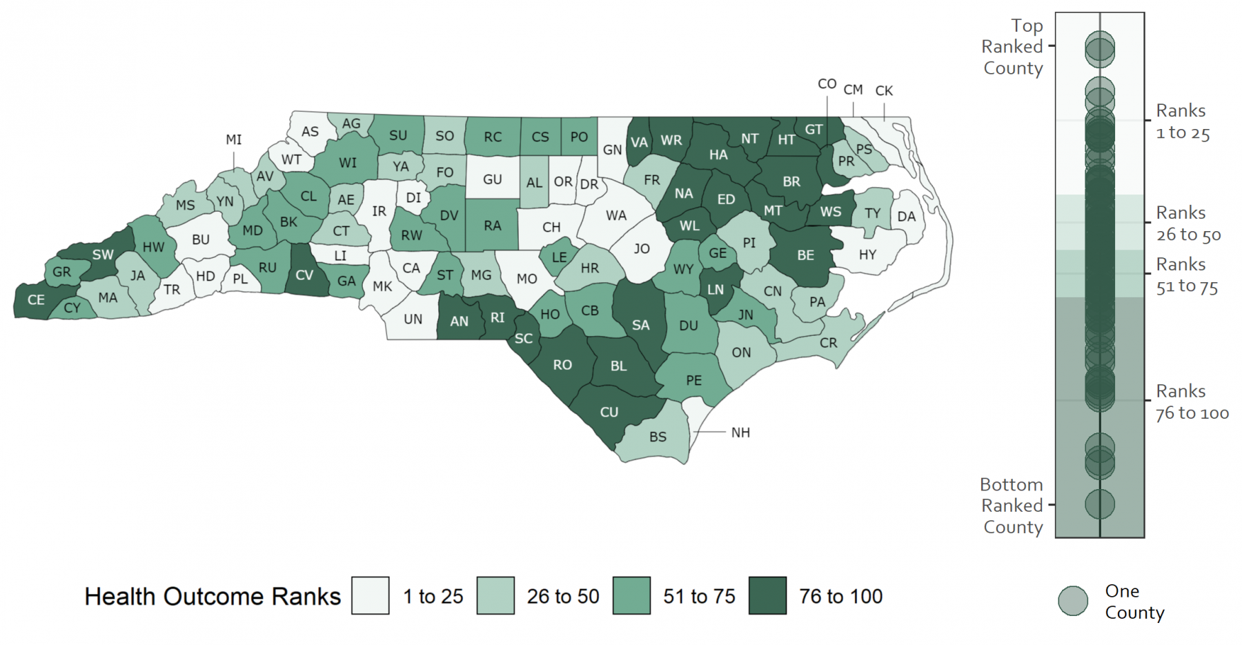 Map of Health Outcomes