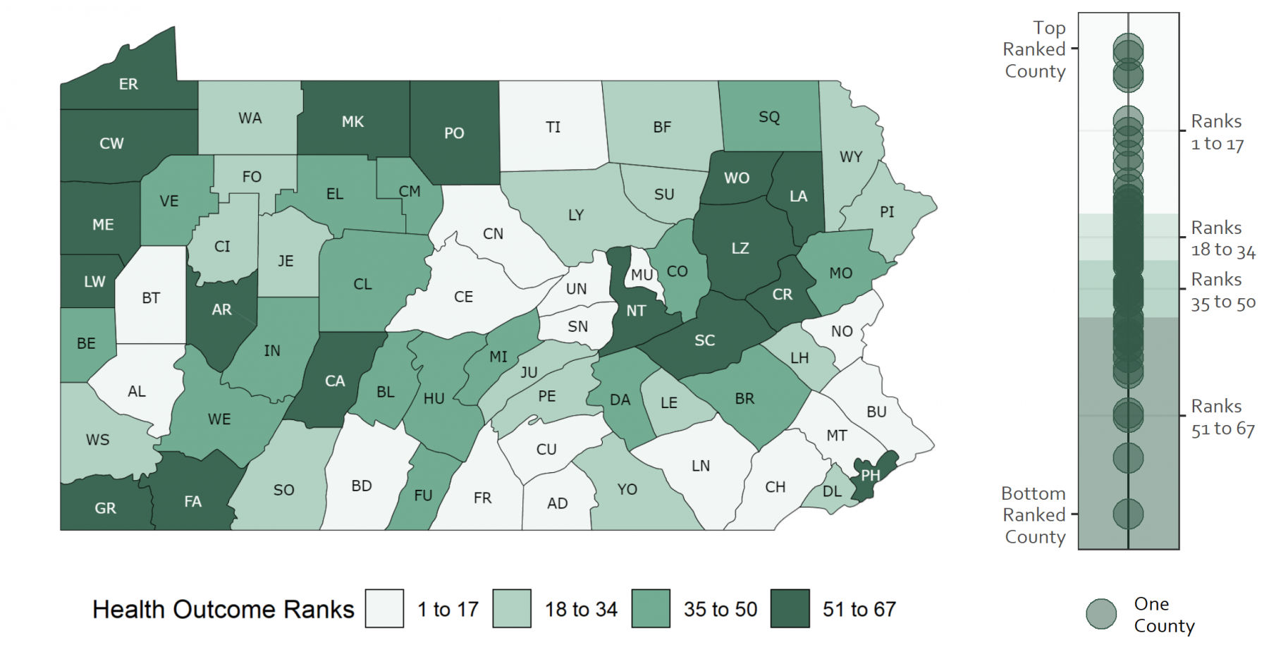 Map of Health Outcomes