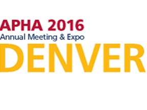 APHA 2016 Annual Meeting & Expo, Denver
