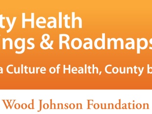 CHR&R logo with text: Building a culture of health, county by county